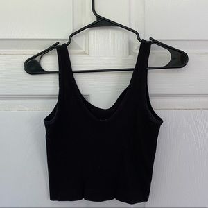 Black UO Out From Under Ribbed Bra Top